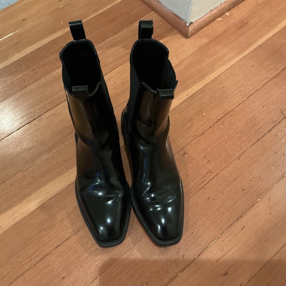 Aeyde Shoes - Aeyde Black Ankle Boots